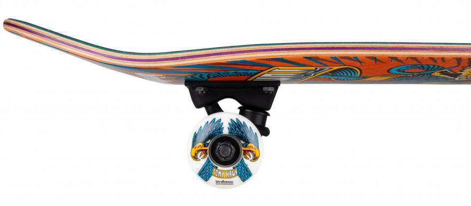 Birdhouse Stage 3 Emblem Circus Complete Skateboard - Orange 7.75''