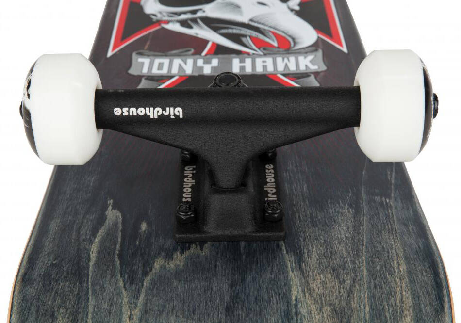 Birdhouse Stage 3 Skull 2 Complete Skateboard - Black 8.125''