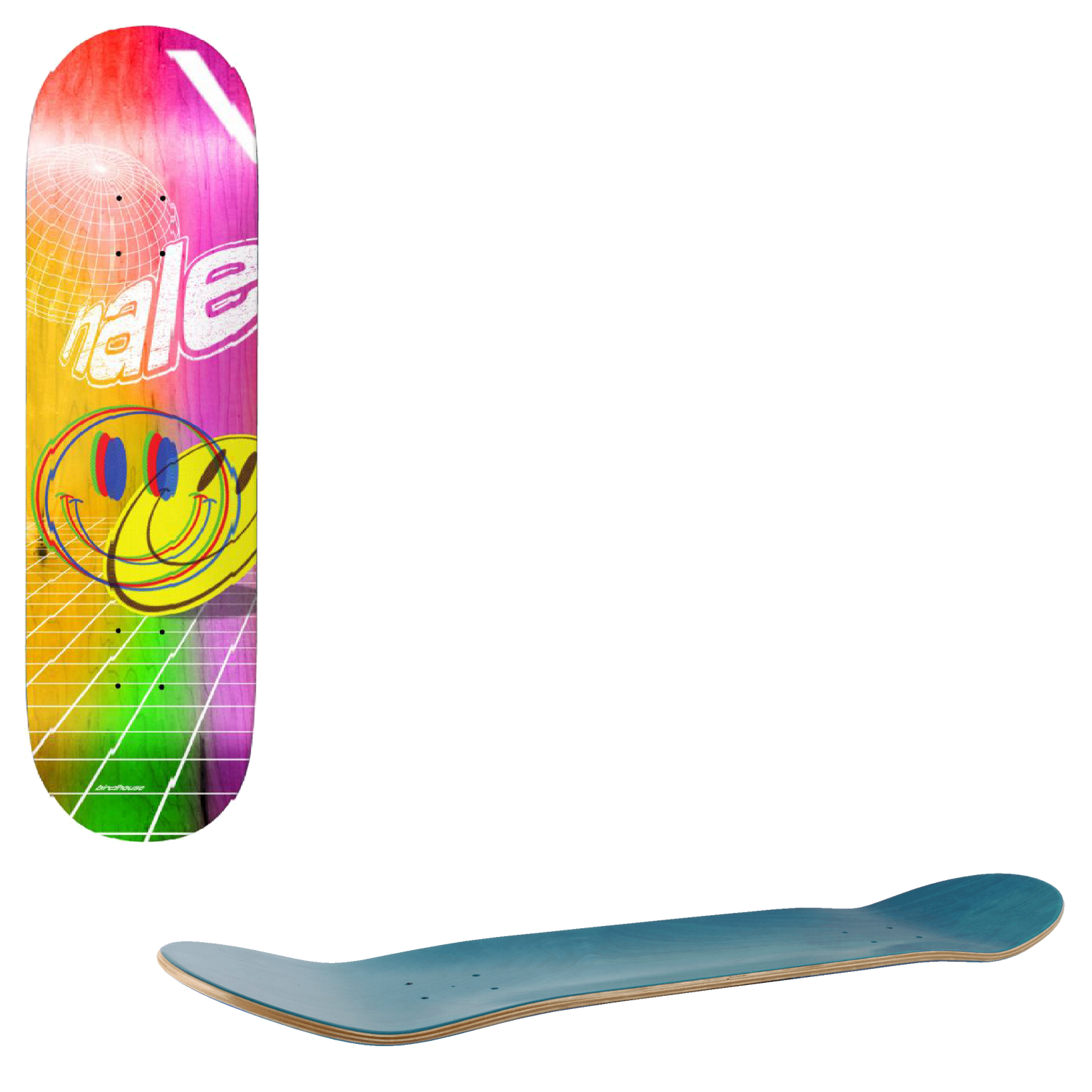 Birdhouse Hale Ravers Pro Skateboard Deck - Multi 8.5"