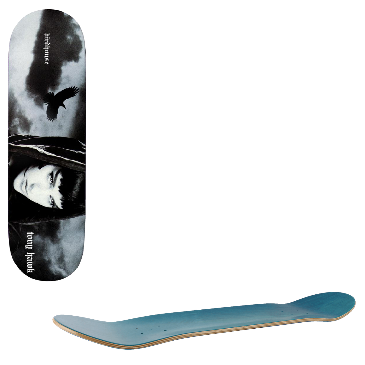 Birdhouse Hawk Phantas Pro Skateboard Deck - Multi 8.1"
