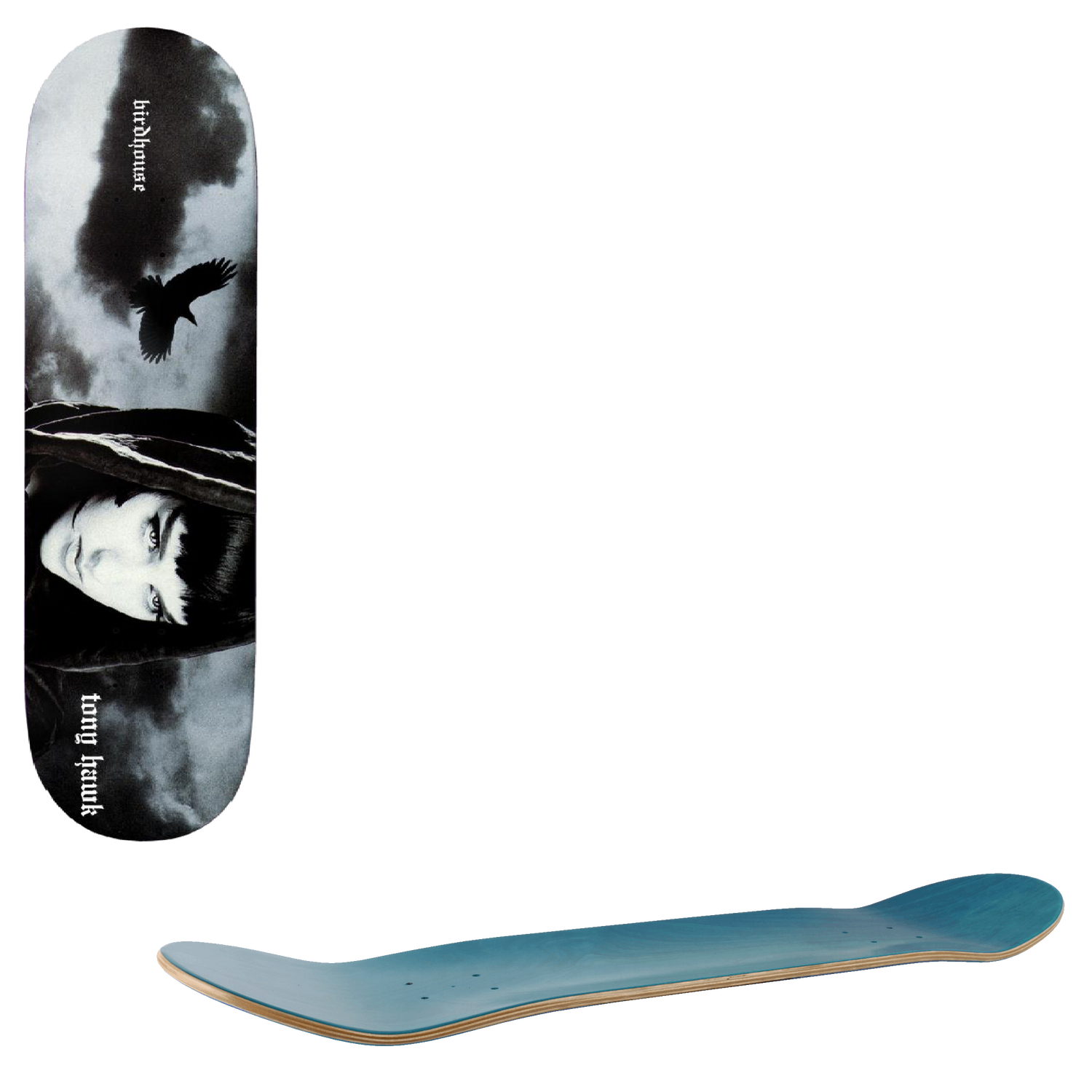 Birdhouse Hawk Phantas Pro Skateboard Deck - Multi 8.1"