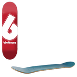 Birdhouse Giant B Logo Skateboard Deck - Red 8''