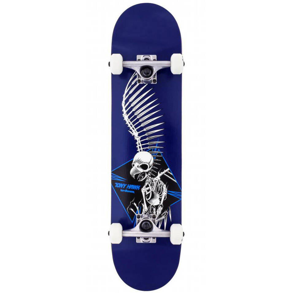 Birdhouse Stage 1 Full Skull 2 Mini Complete Skateboard - 7.5''