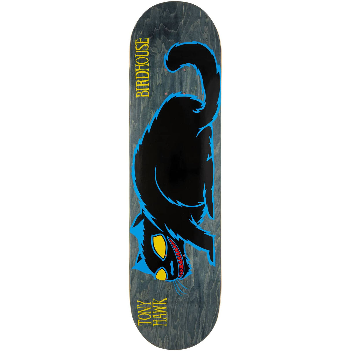 Birdhouse Blue Cat Pro Skateboard Deck - Hawk 8.25''
