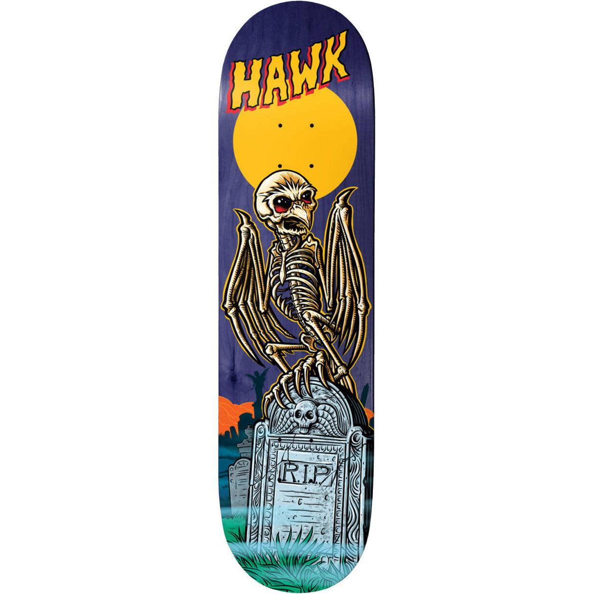 Birdhouse Graveyard Skateboard Deck - Hawk 8"