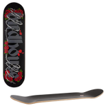 Birdhouse Rose Logo Skateboard Deck - Black 8.25"