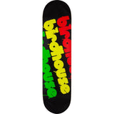 Birdhouse Triple Stack Skateboard Deck - Rasta 8''