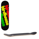 Birdhouse Triple Stack Skateboard Deck - Rasta 8''
