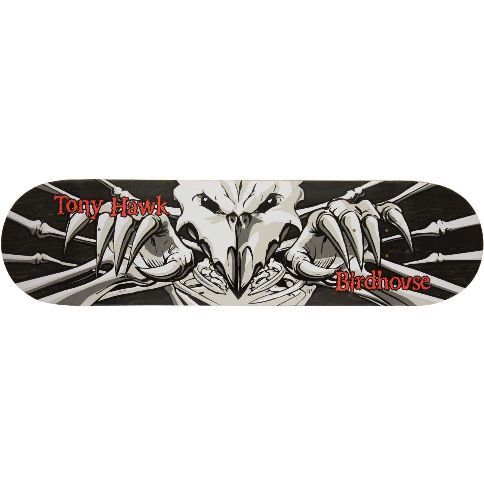 Birdhouse Pro Hawk Falcon III Skateboard Deck 8.125" - Black