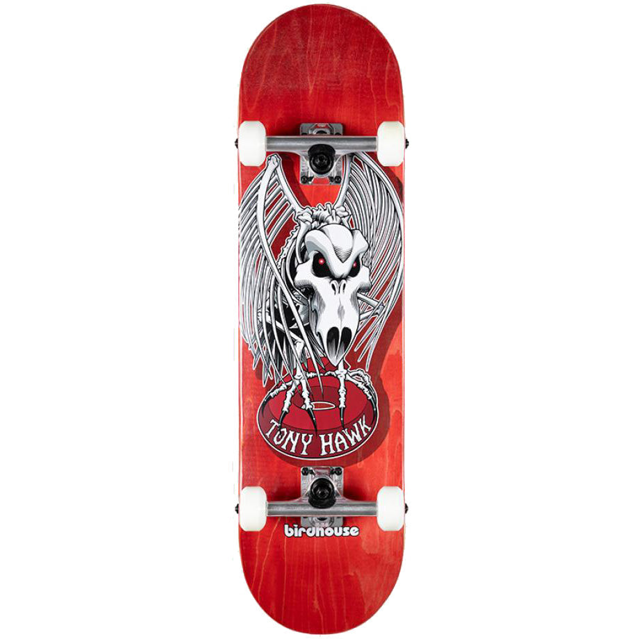 Birdhouse Hawk Falcon 4 Complete Skateboard Kit - Red 8.25"