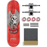 Birdhouse Hawk Falcon 4 Complete Skateboard Kit - Red 8.25"