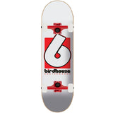 Birdhouse B Logo Custom Skateboard - White 8.5''