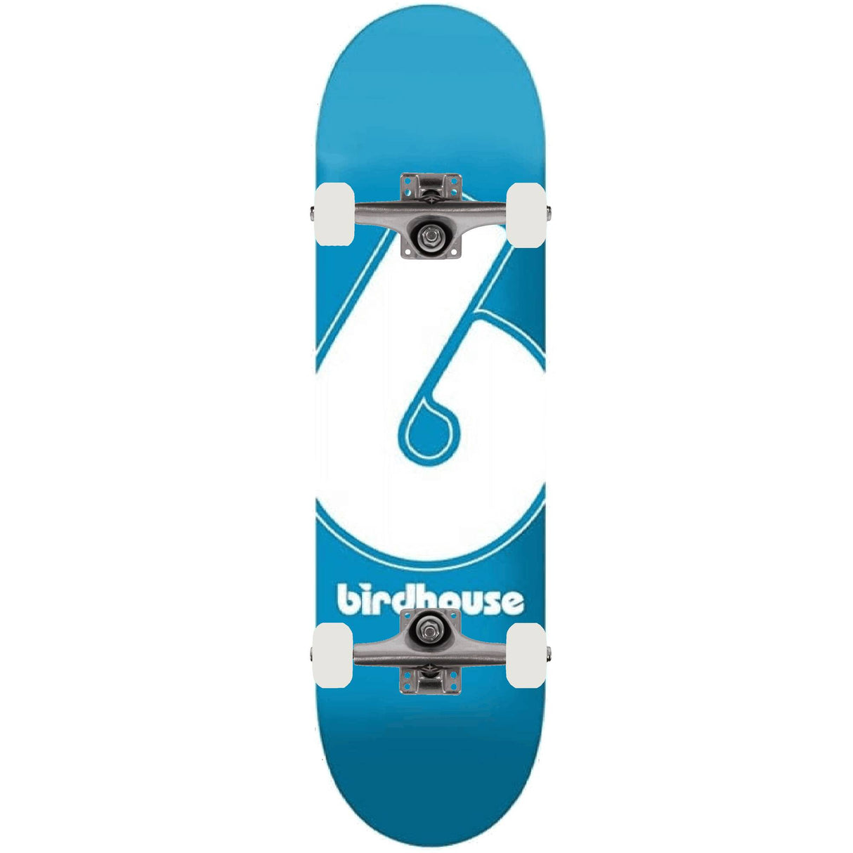 Birdhouse Giant B Logo Custom Skateboard - Blue 7.75''