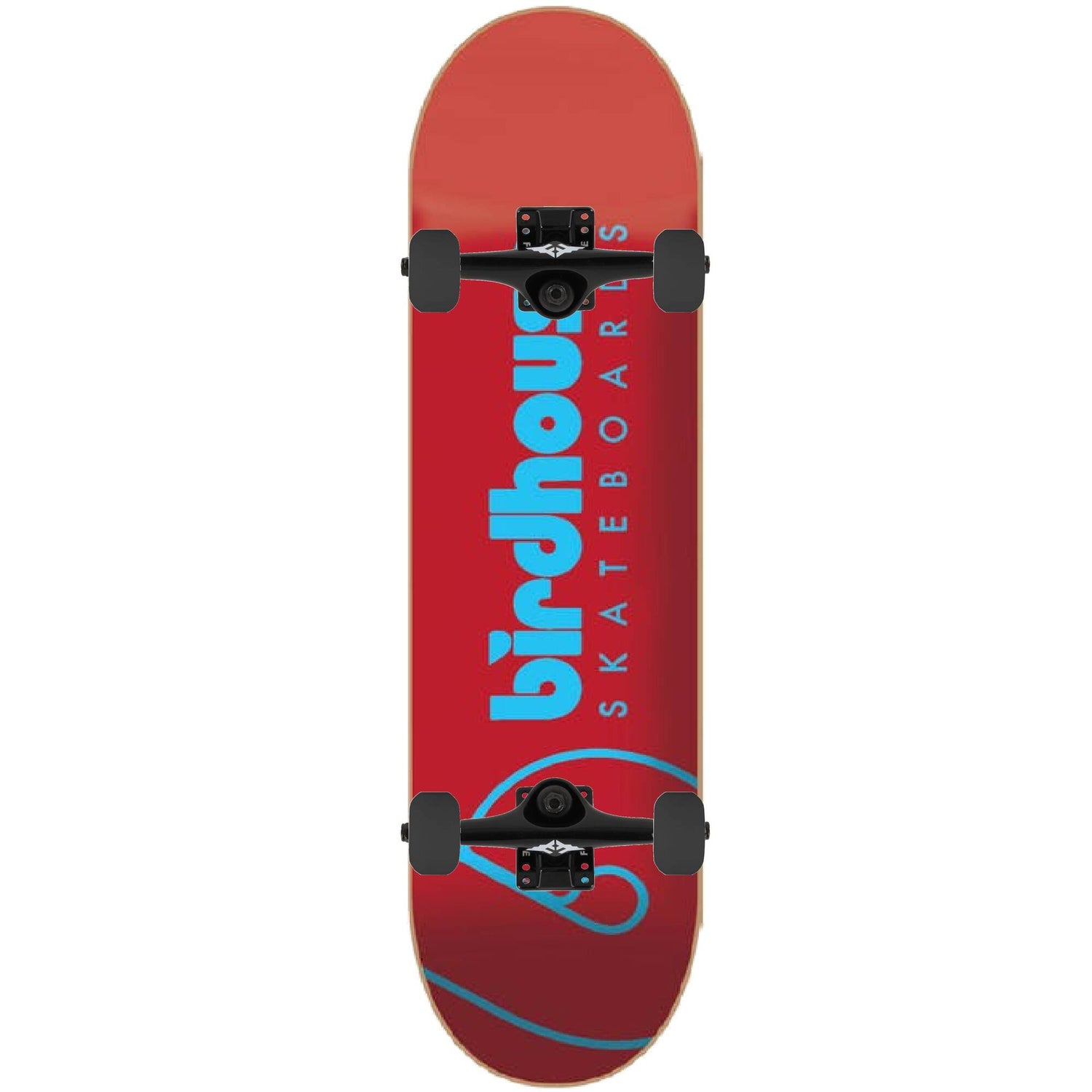 Birdhouse Team Logo Custom Skateboard - Red/Black 7.75''