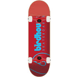 Birdhouse Team Logo Custom Skateboard - Red/Red 7.75''