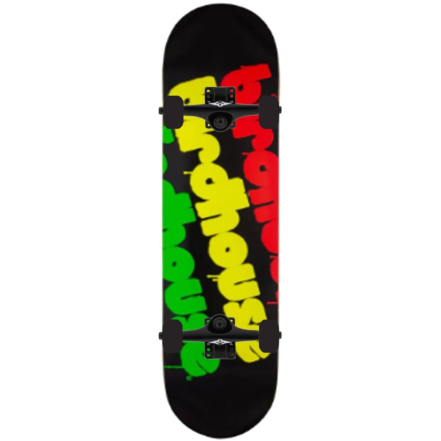 Birdhouse Triple Stack Custom Skateboard - Rasta 8''