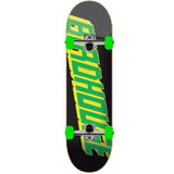 Birdhouse Type Logo Custom Skateboard - Black/Green 8.25''