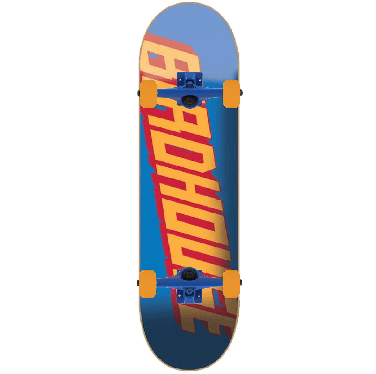 Birdhouse Type Logo Custom Skateboard - Blue 8''