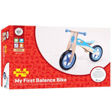 BigJigs Toys MyFirst Balance Bike - Blue