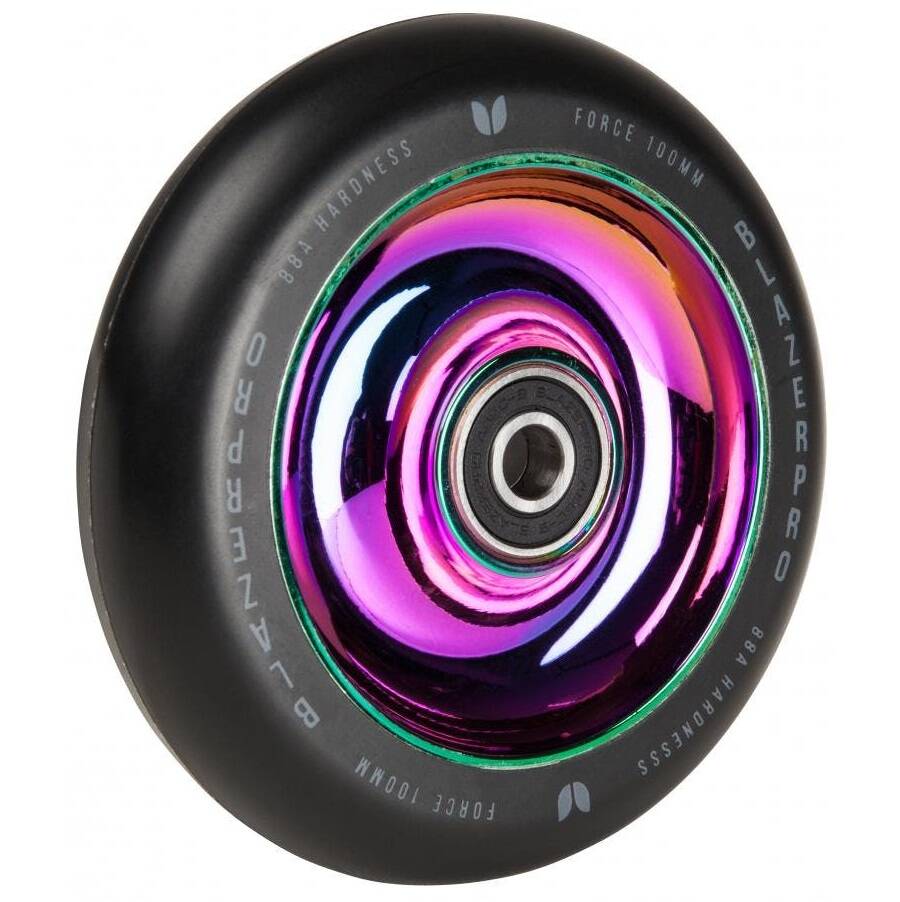 Blazer Pro Force 100mm Scooter Wheels - Neochrome