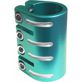 Blazer Pro Quad Bolt Collar Clamp with Shim - Teal