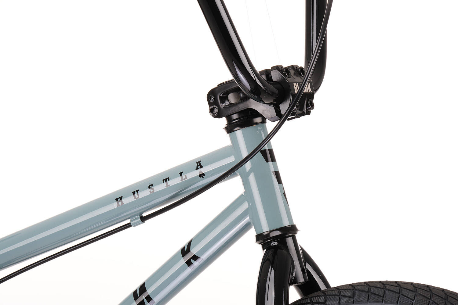 Blank Hustla 18" Complete BMX - Battleship Grey