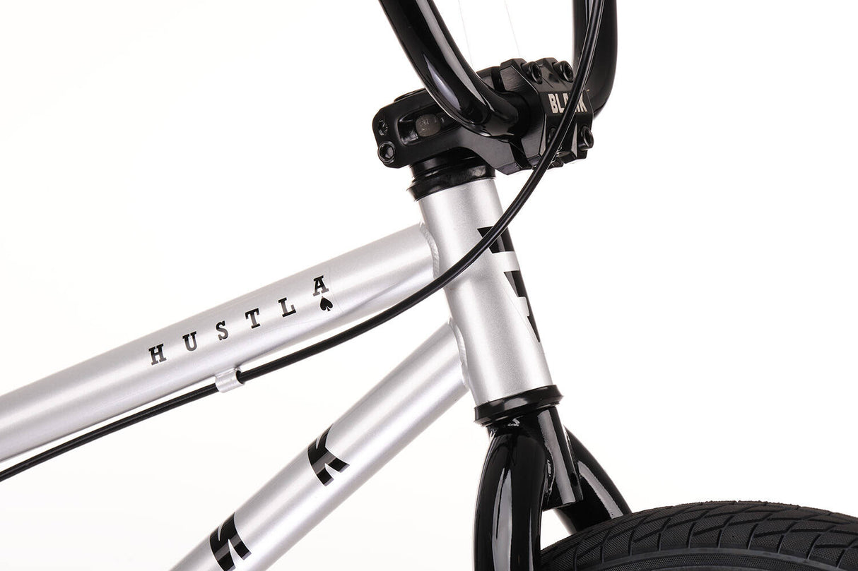 Blank Hustla 18" Complete BMX - Silver