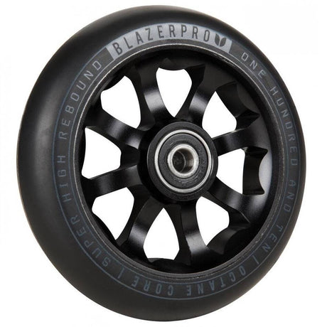 Blazer Pro Octane 110mm Scooter Wheel w/ABEC 9 Bearings - Black