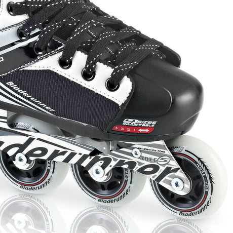 Bladerunner Dynamo Jr Adjustable Hocky Inline Skates - Black