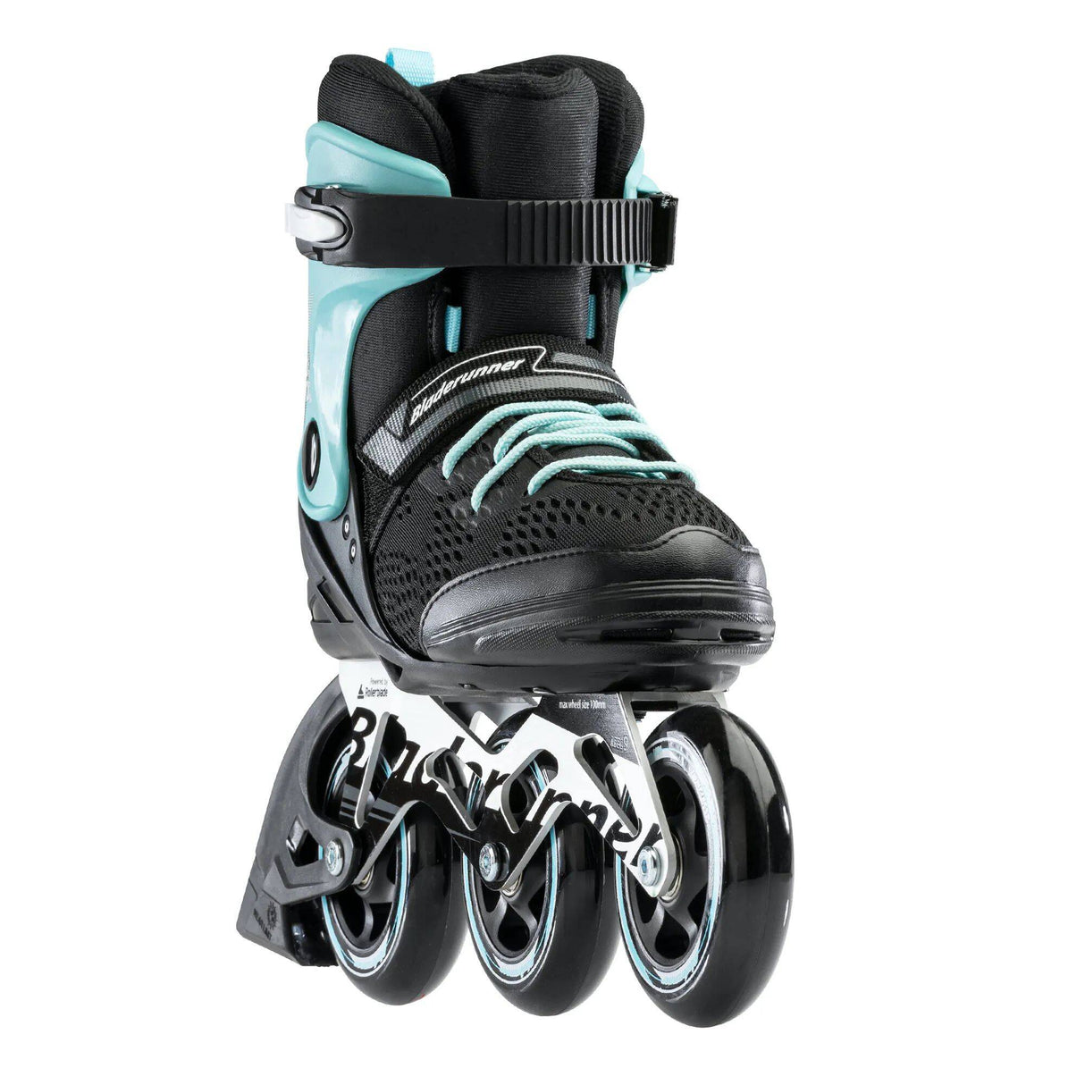Bladerunner Formula 100 W Inline Skates - Black/Light Blue
