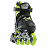 Bladerunner Phoenix Adjustable Inline Skates - Black/Green