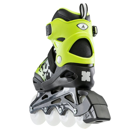 Bladerunner Phoenix Flash Adjustable Inline Skates - Black/Green