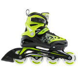 Bladerunner Phoenix Flash Adjustable Inline Skates - Black/Green