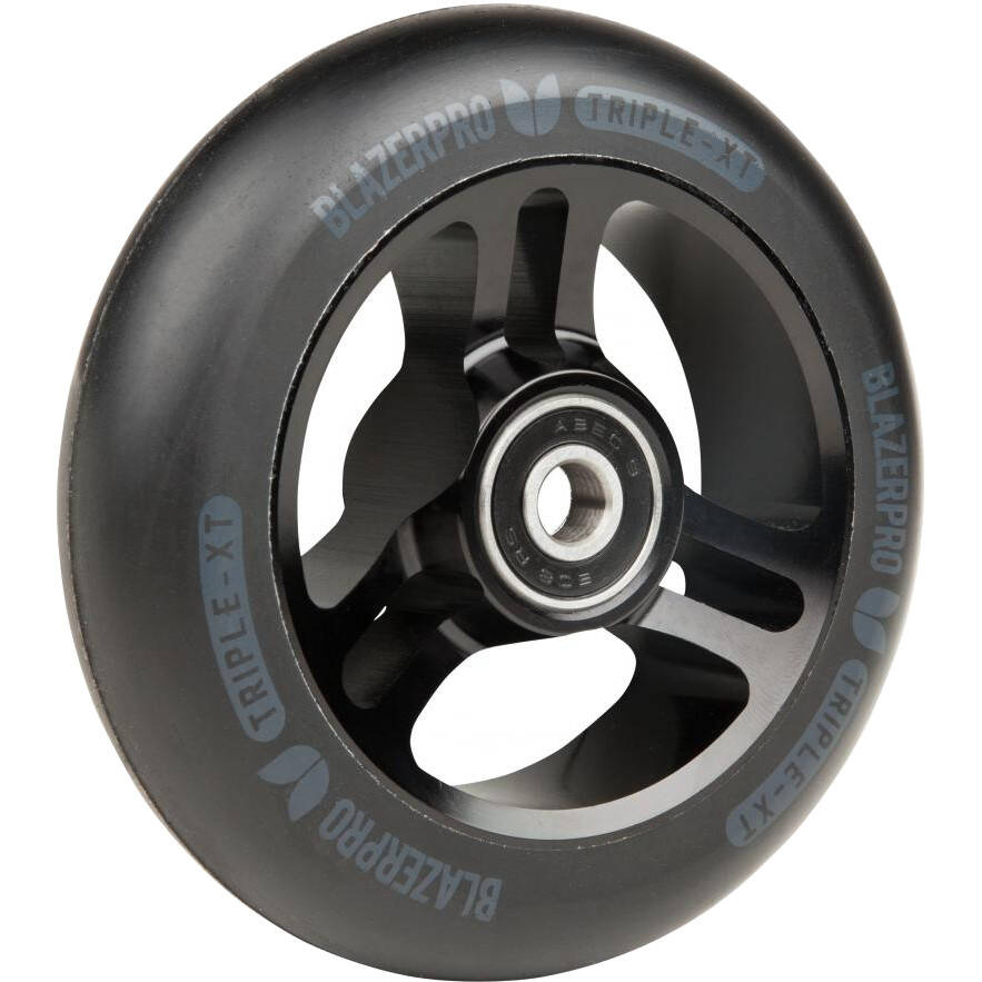Blazer Pro Triple XT 100mm Scooter Wheel - Black/Black