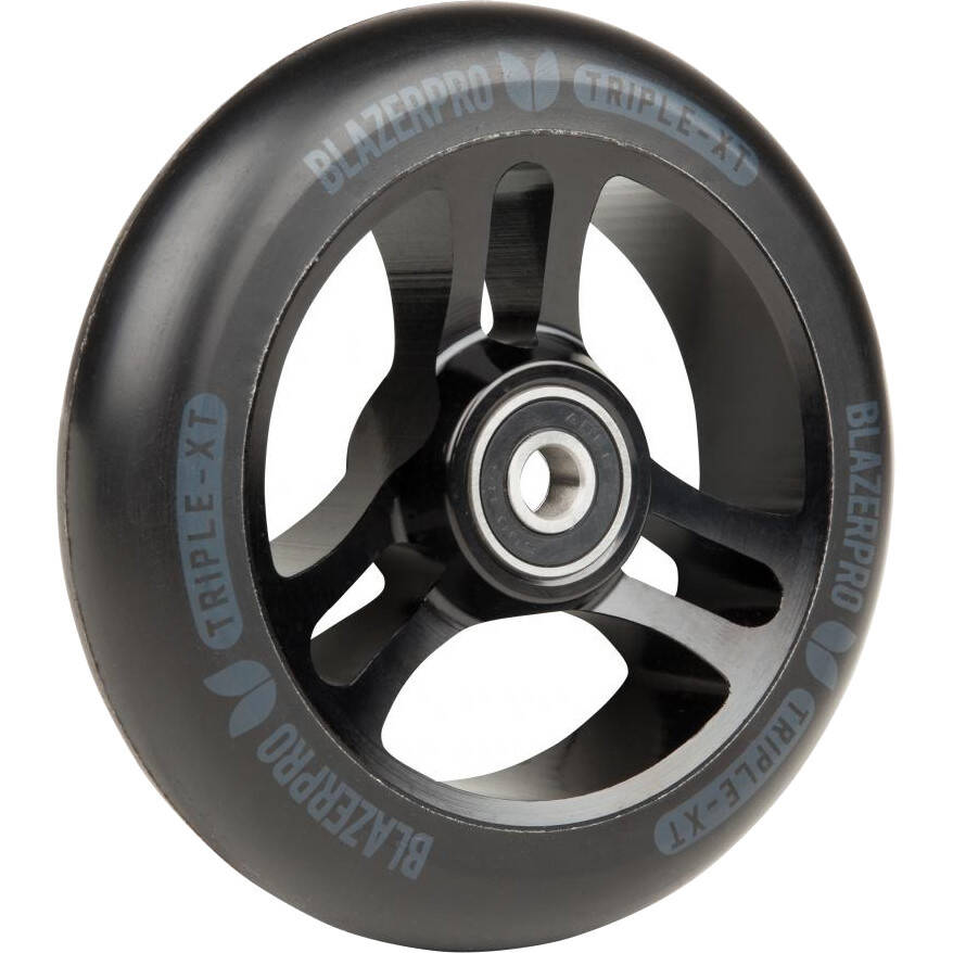 Blazer Pro Triple XT 110mm Scooter Wheel - Black/Black