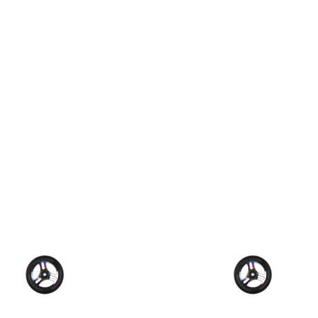 Blazer Pro Triple XT 110mm Scooter Wheel - Black/Neochrome