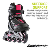Bladerunner Advantage Pro XT W Inline Skates - Black/Pink