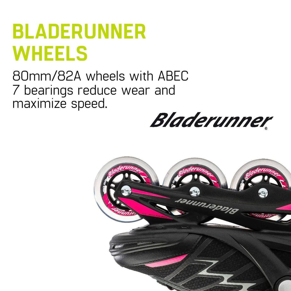 Bladerunner Advantage Pro XT W Inline Skates - Black/Pink
