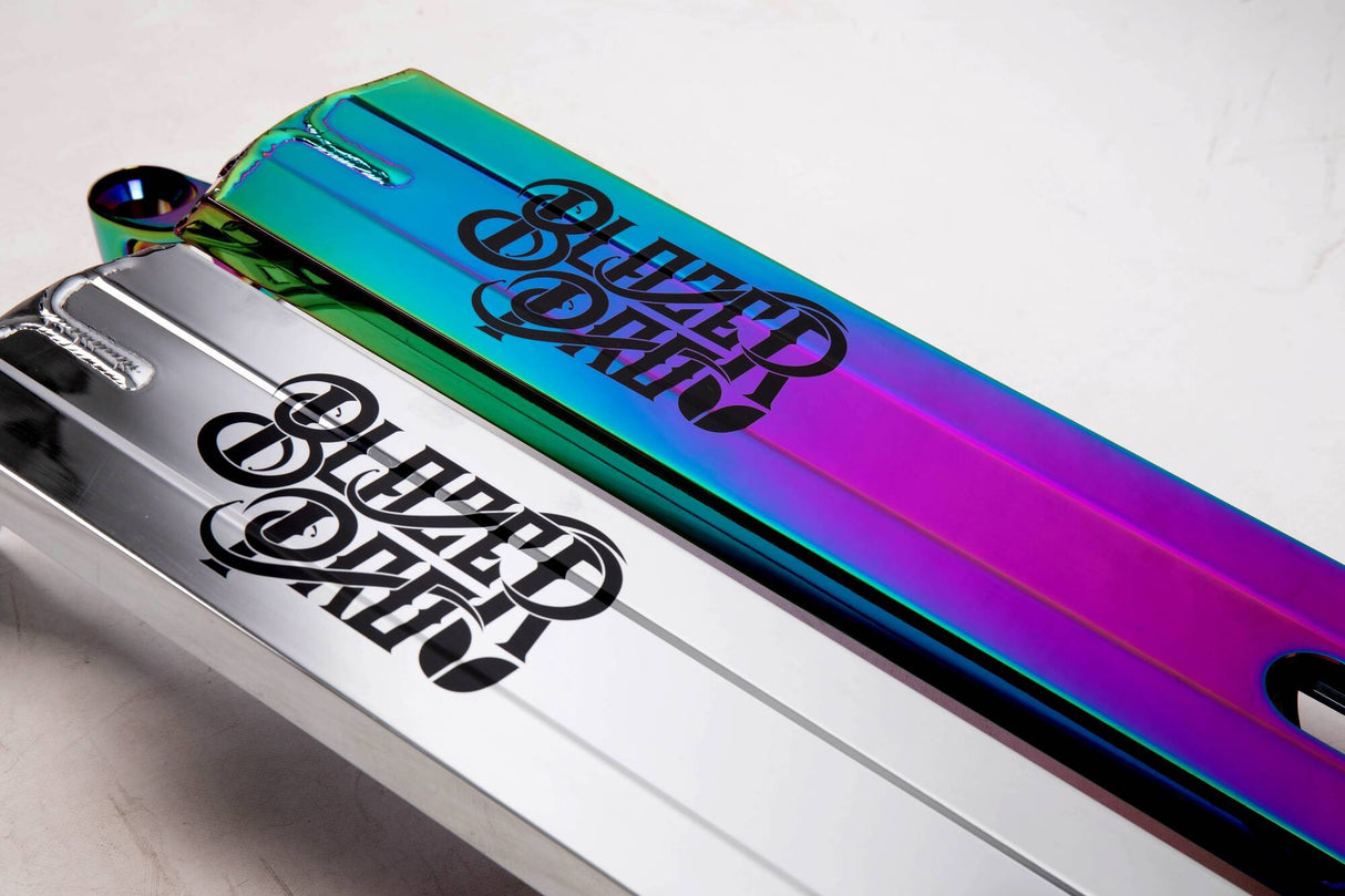 Blazer Pro Raider Scooter Deck - Neochrome 530mm x 130mm