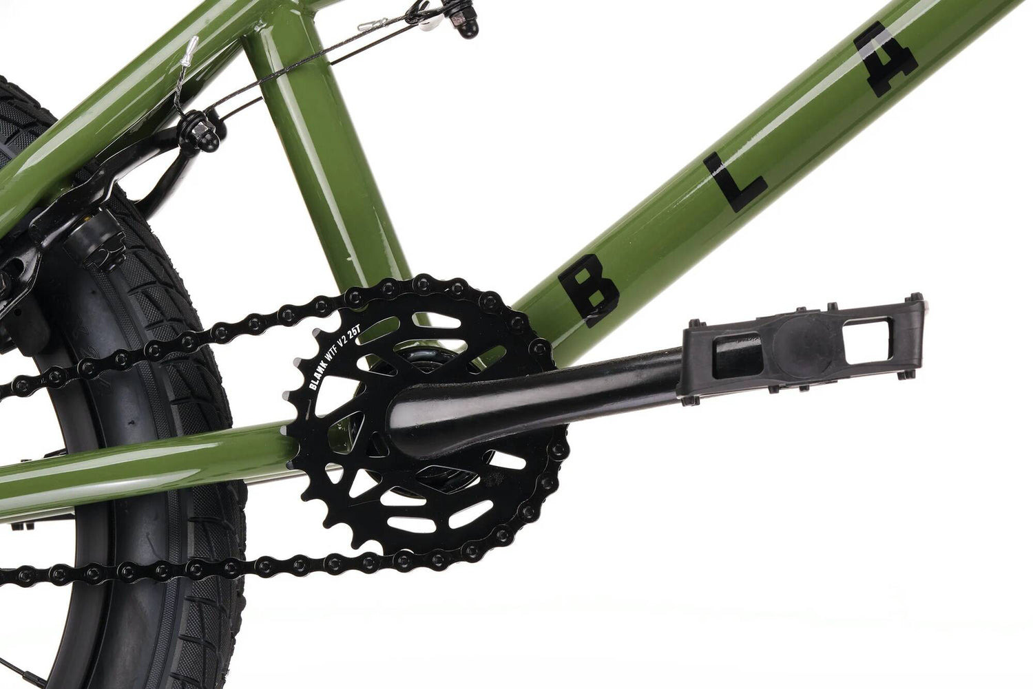 Blank Buddy 16'' Complete BMX - Olive Green