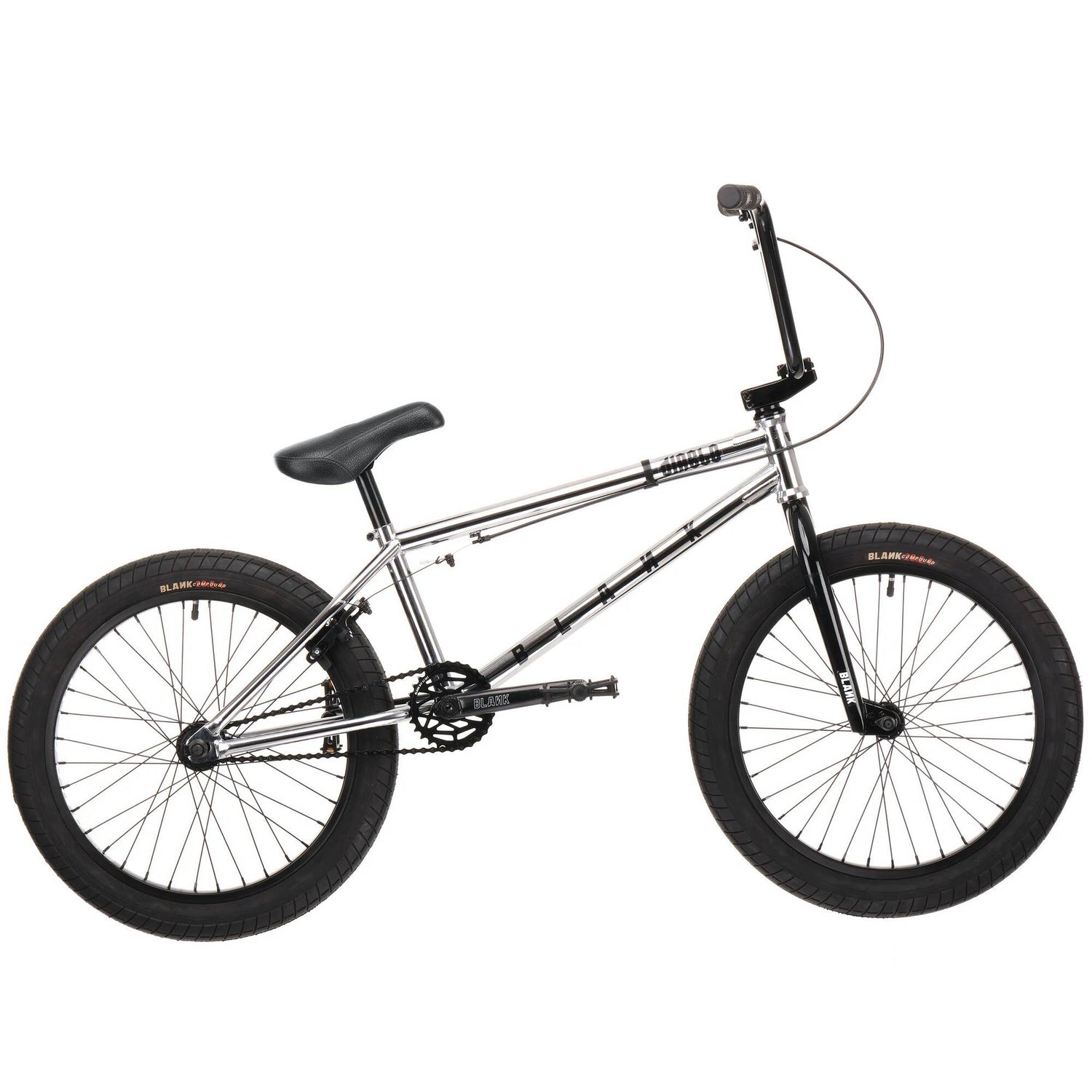 Blank Diablo 20'' Complete BMX - Nickel Silver