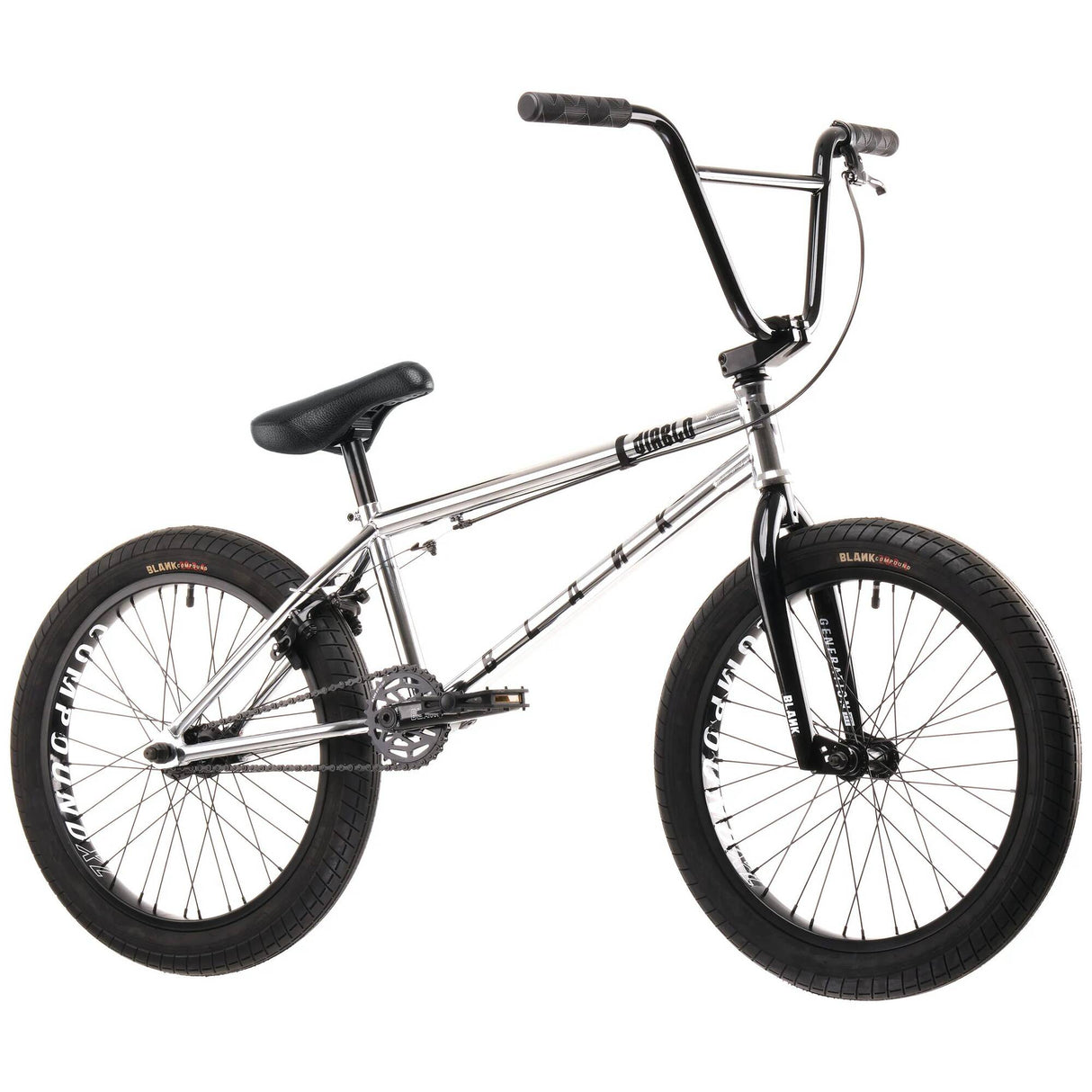Blank Diablo 20'' Complete BMX - Nickel Silver