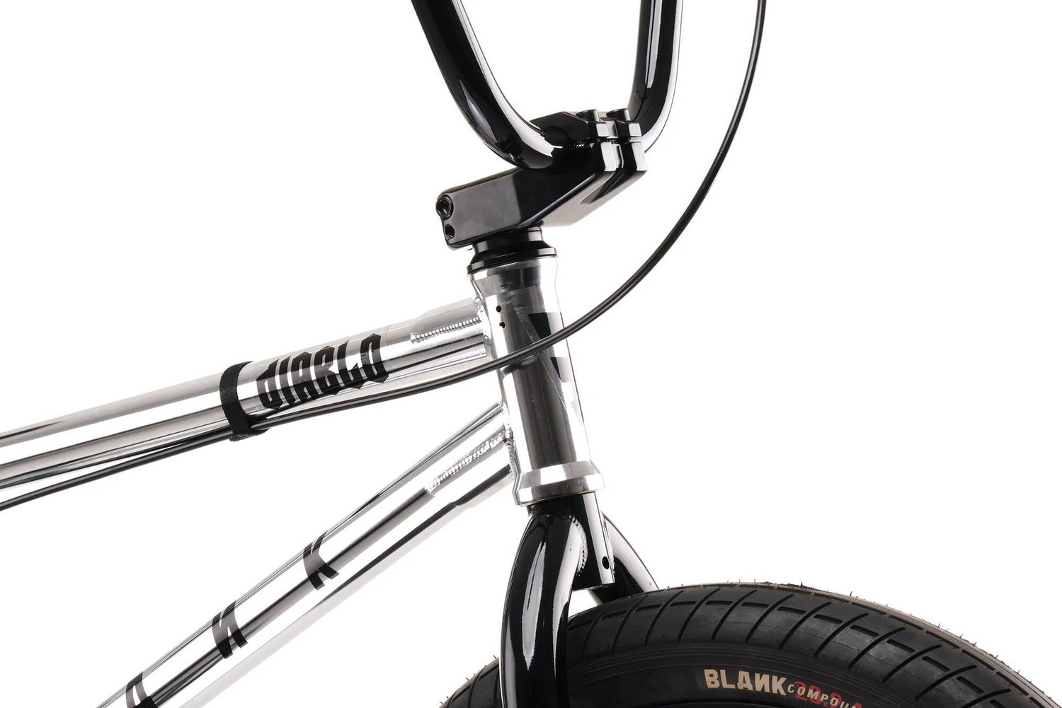Blank Diablo 20'' Complete BMX - Nickel Silver