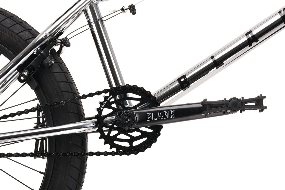 Blank Diablo 20'' Complete BMX - Nickel Silver