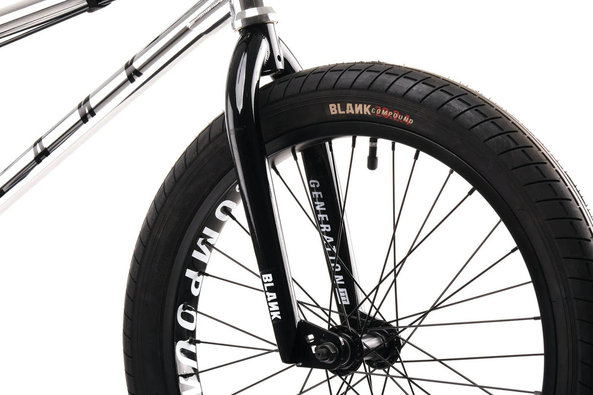 Blank Diablo 20'' Complete BMX - Nickel Silver