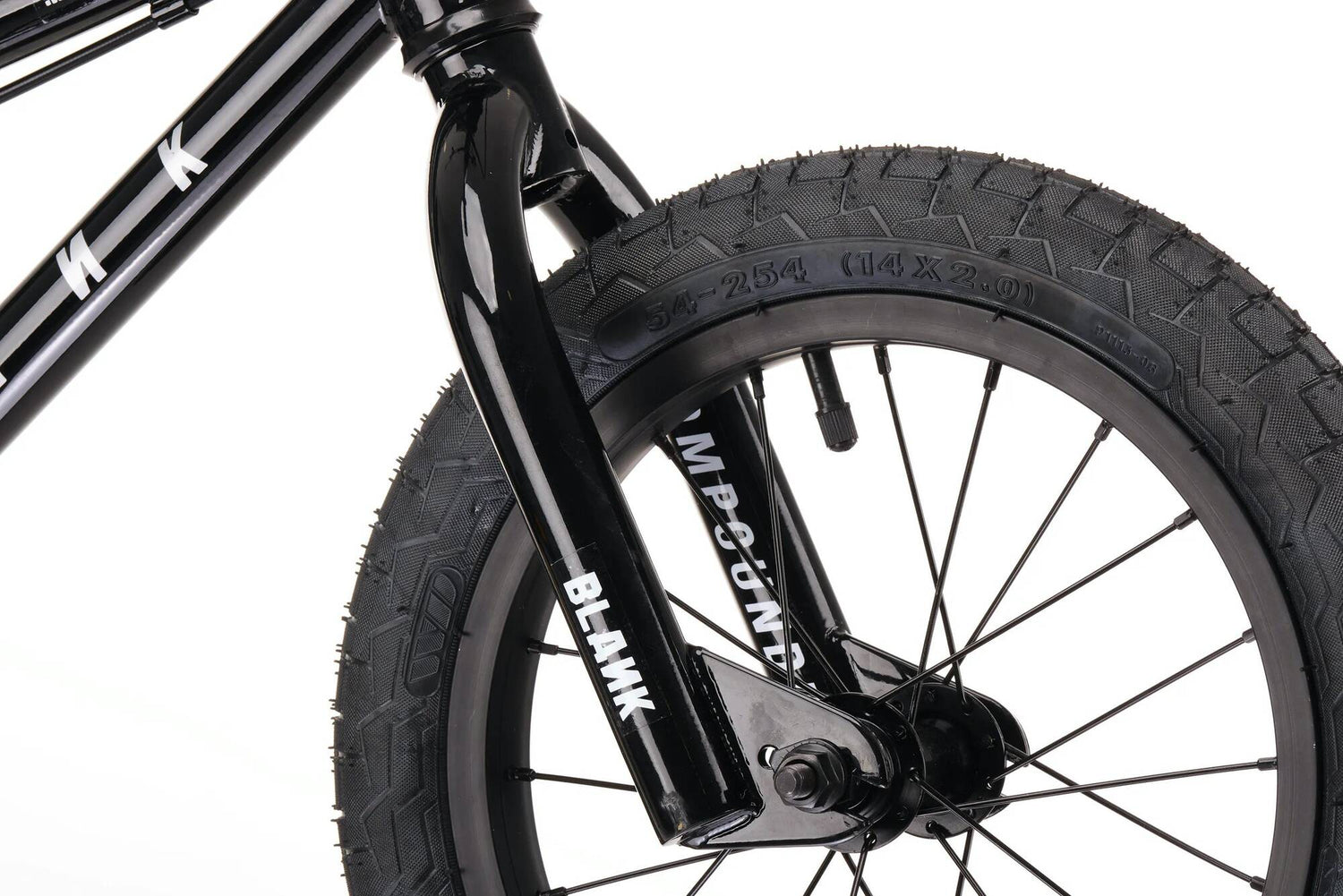 Blank Digit 14'' Complete BMX - Black