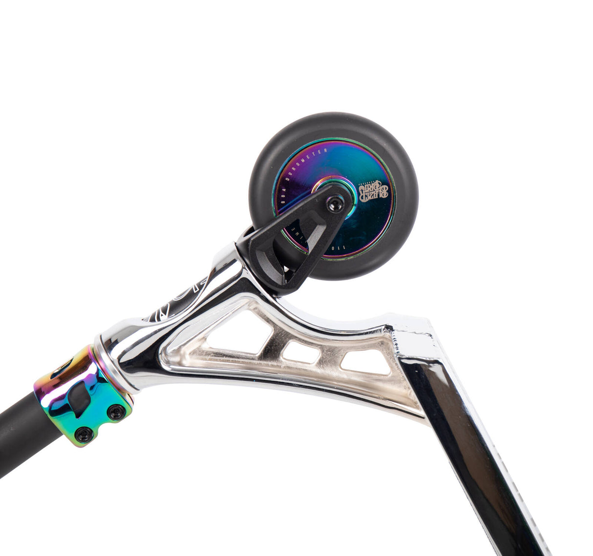 Blazer Pro Raider Custom Stunt Scooter - Chrome/Black/Neochrome