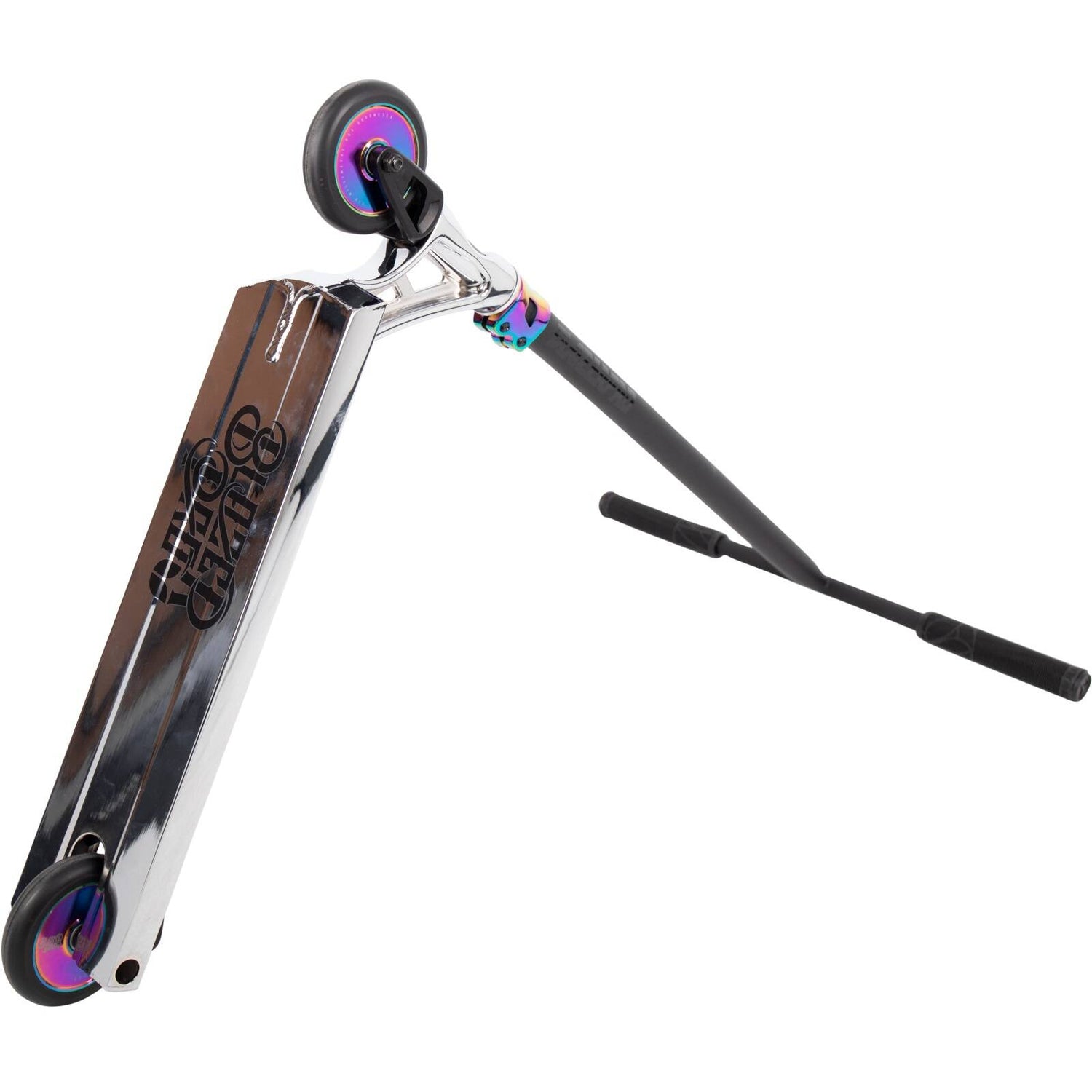 Blazer Pro Raider Custom Stunt Scooter - Chrome/Black/Neochrome