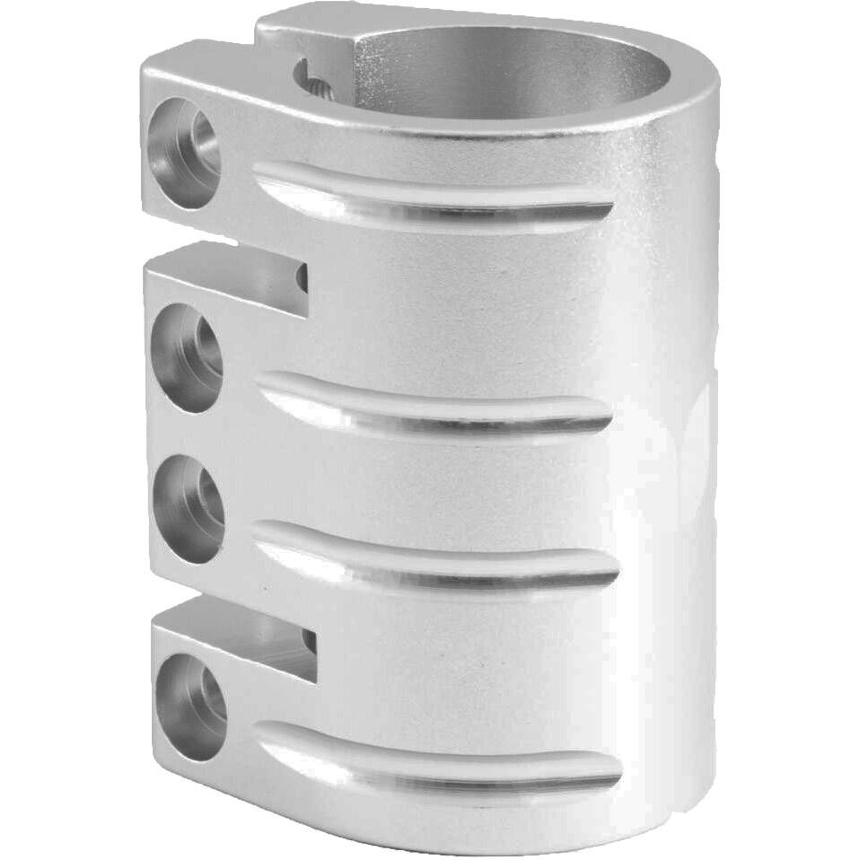 Blazer Pro Quad Bolt Collar Clamp with Shim - Silver