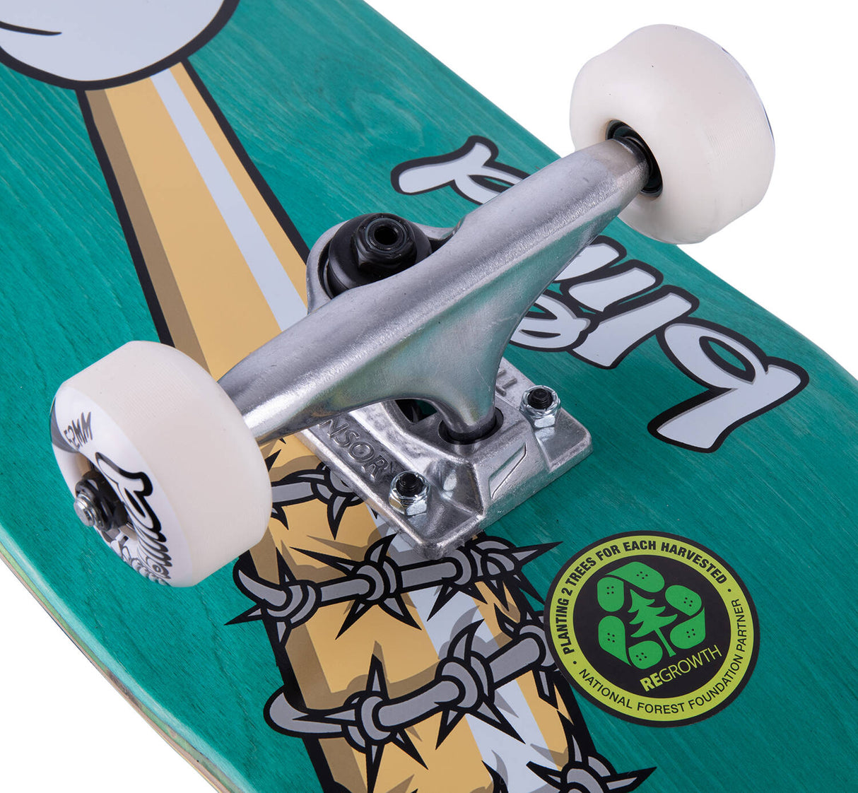 Blind Bat Reaper Complete Skateboard - Green 7.75"
